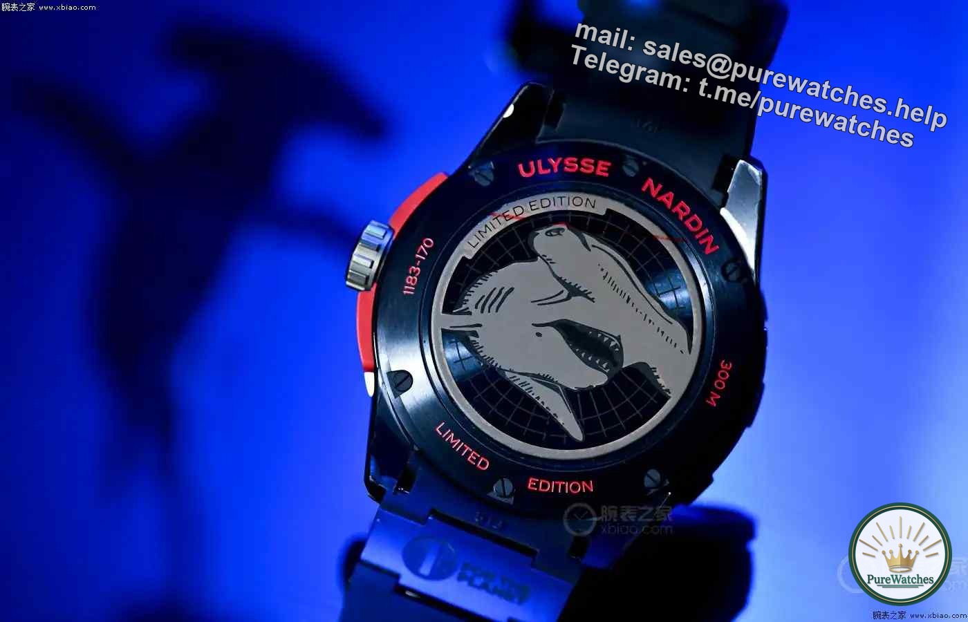 Dance with sharks! Athens DIVER Hammerhead Special Edition, 60 hours power reserve + anti-magnetic movement!