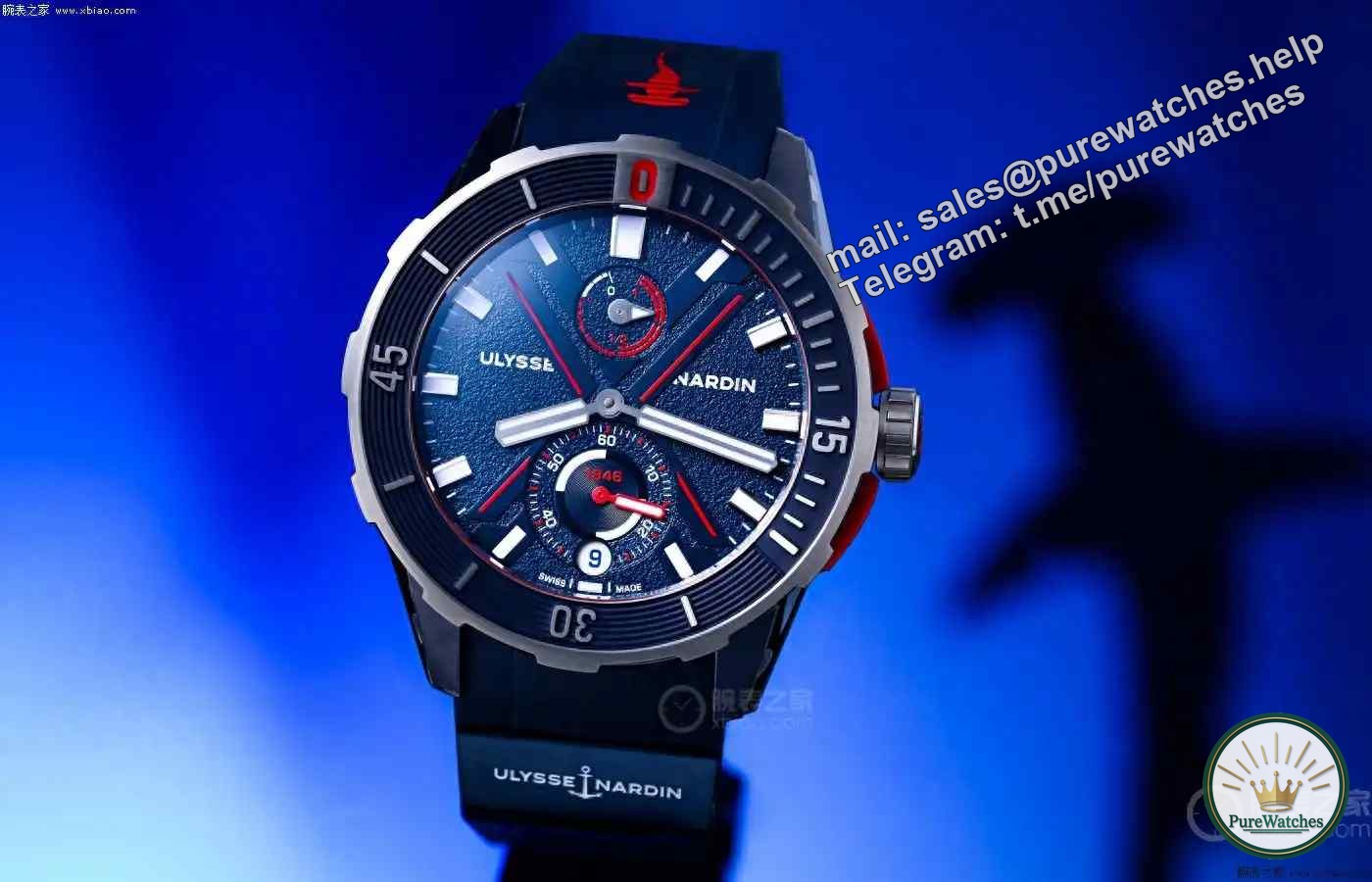 Dance with sharks! Athens DIVER Hammerhead Special Edition, 60 hours power reserve + anti-magnetic movement!
