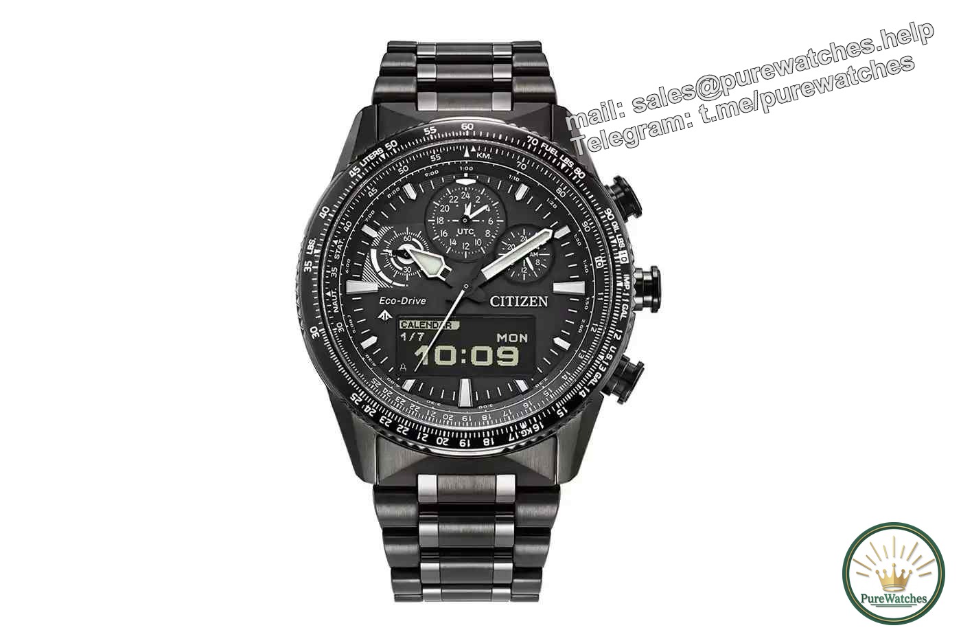 A must for aviation fans! Citizen’s new Eco-Drive flight watch, with 3 years of battery life + world time, starting from $795!