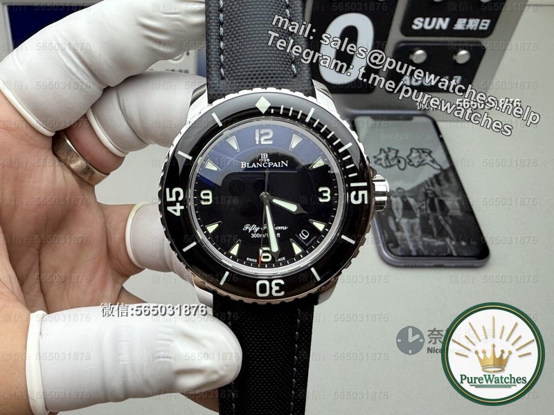 The out-of-stock king is back! ZF factory Blancpain Fifty Fathoms Ultimate Edition is deeply dismantled. Even old players who wear it ask for channels!