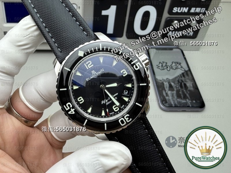 The out-of-stock king is back! ZF factory Blancpain Fifty Fathoms Ultimate Edition is deeply dismantled. Even old players who wear it ask for channels!