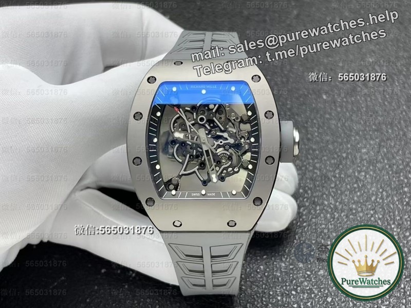 The counter inspection was confused! ZF factory RM055 gray ceramic is deeply disassembled, the details are too crazy to reproduce!