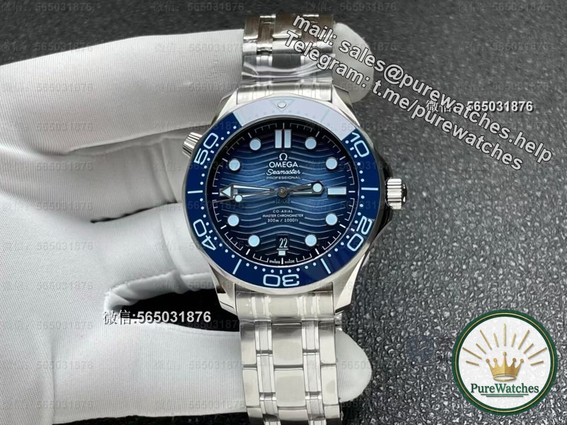 The same ice blue plate at the counter! VS Factory Haima 300 75th Anniversary Edition dismantling, the gradient process is amazing!