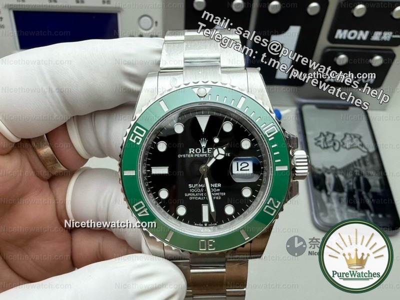 Don’t want to spend 100,000 on a green water ghost? This VS factory 3235 movement Green Water Ghost has amazing workmanship and the movement is as stable as an old dog!