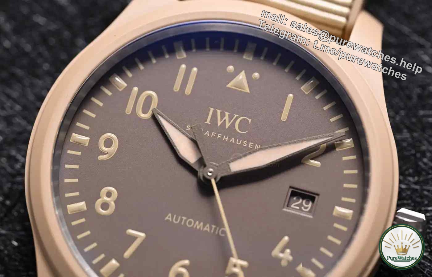 30,000 cheaper than Feiji! IWC Sand Mark 20 Hardcore is on the market, a must-have for military fans!