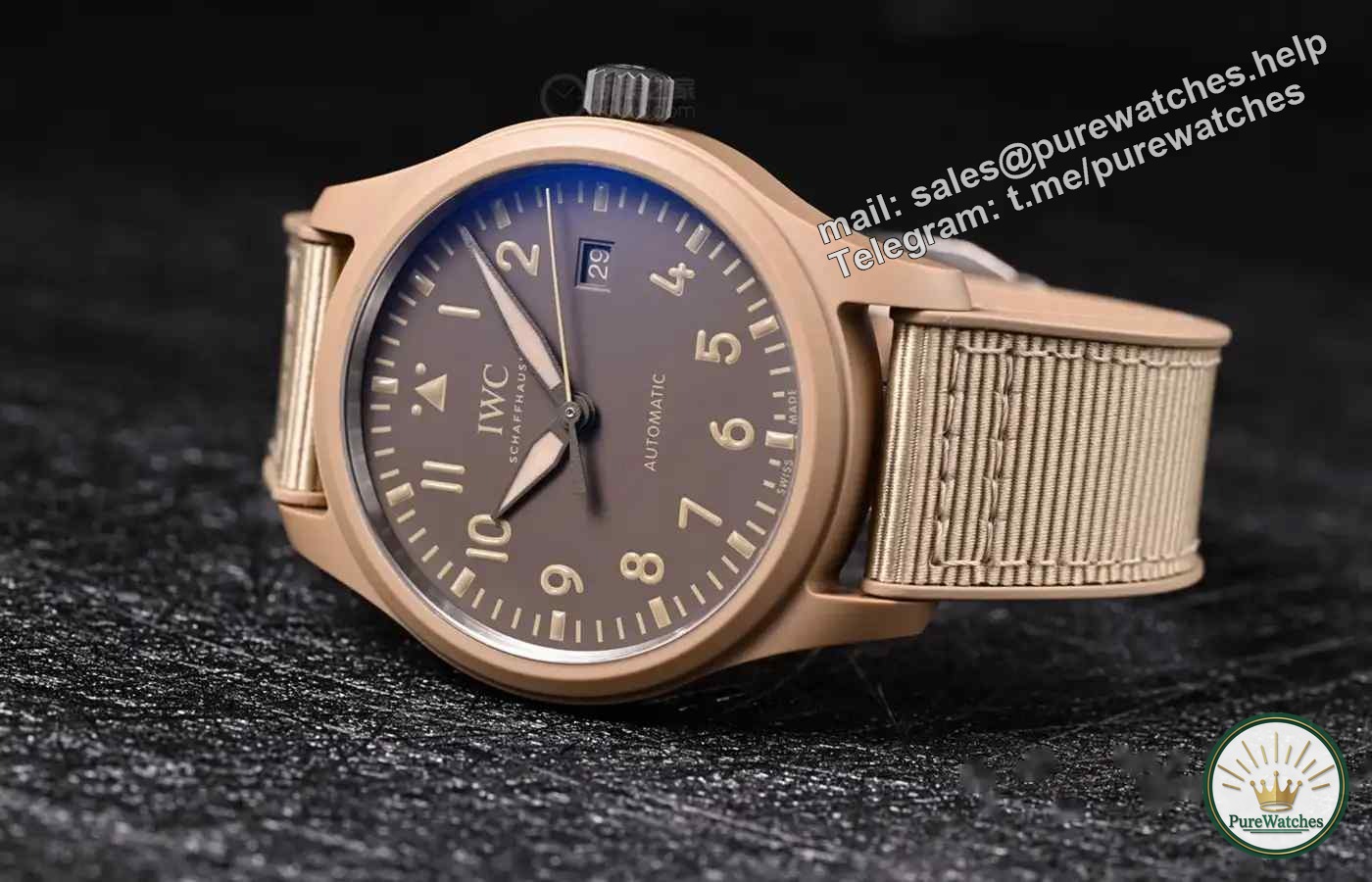 30,000 cheaper than Feiji! IWC Sand Mark 20 Hardcore is on the market, a must-have for military fans!