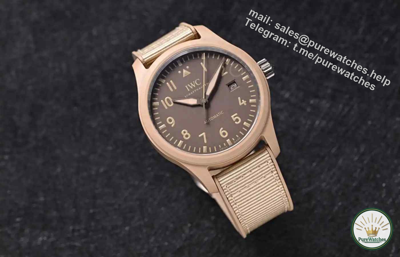 30,000 cheaper than Feiji! IWC Sand Mark 20 Hardcore is on the market, a must-have for military fans!