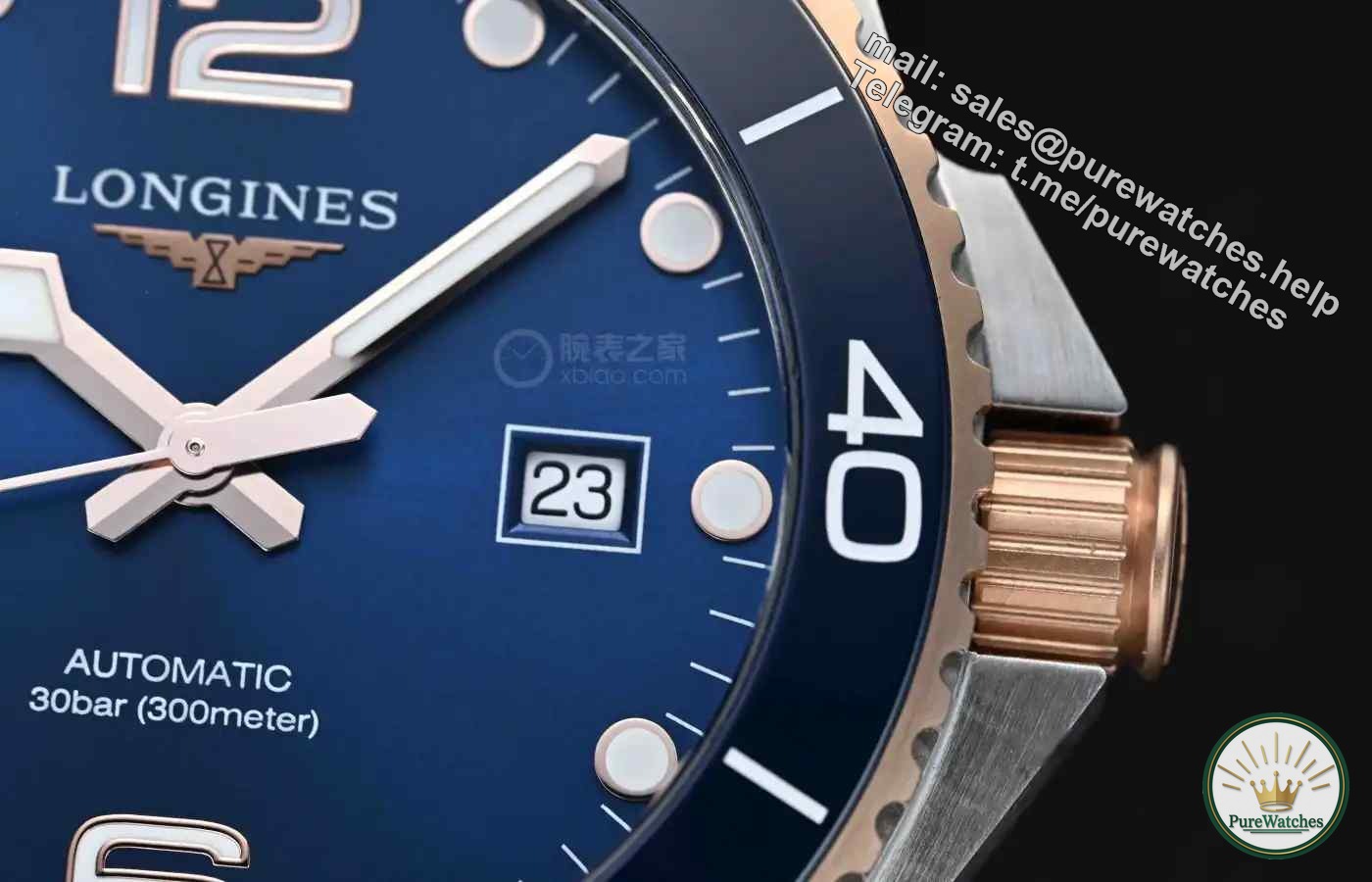 Won it for less than 20,000! The Longines gold diving watch has 72 hours of power, perfect for outdoor commuting!