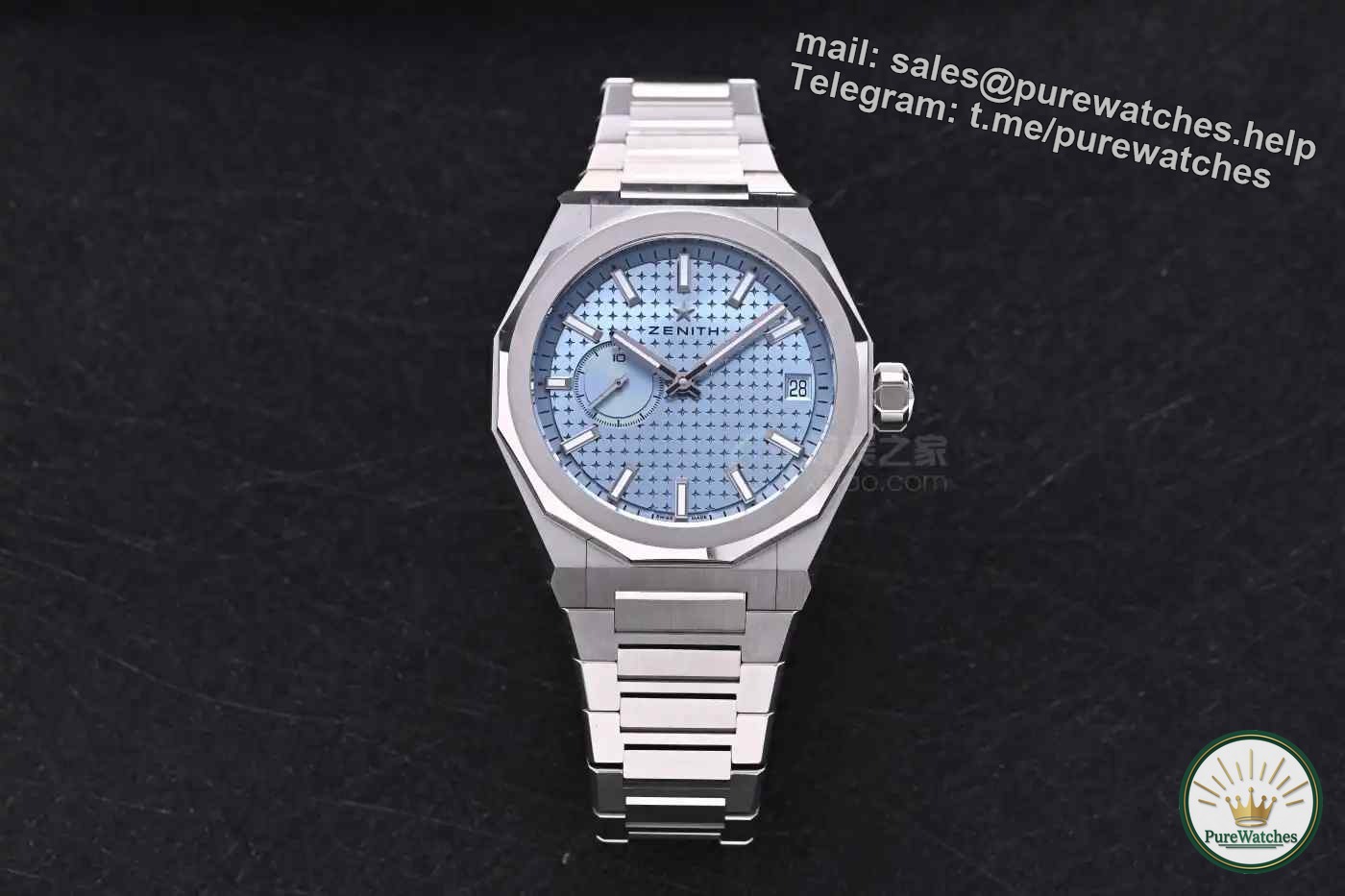 A must-have in summer! Zenith Ice Blue Disk DEFY SKYLINE was actually tested, and its appearance and performance are both online!