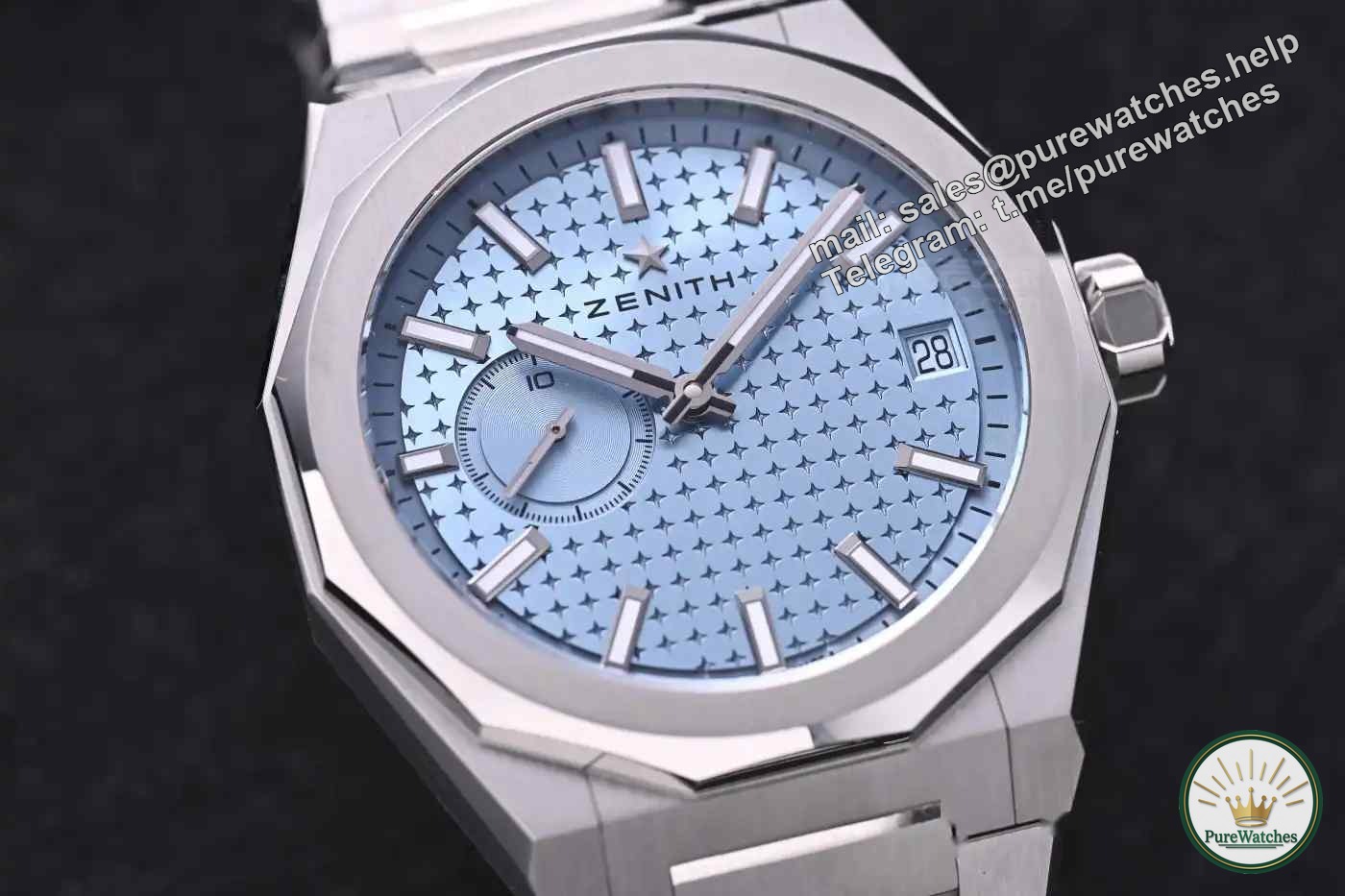 A must-have in summer! Zenith Ice Blue Disk DEFY SKYLINE was actually tested, and its appearance and performance are both online!