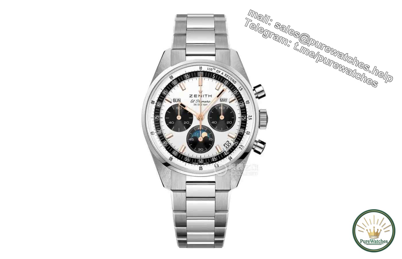A must-have for professionals! These three watches with day display will let you know what day it is every day