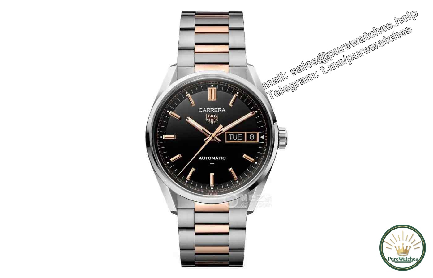 A must-have for professionals! These three watches with day display will let you know what day it is every day