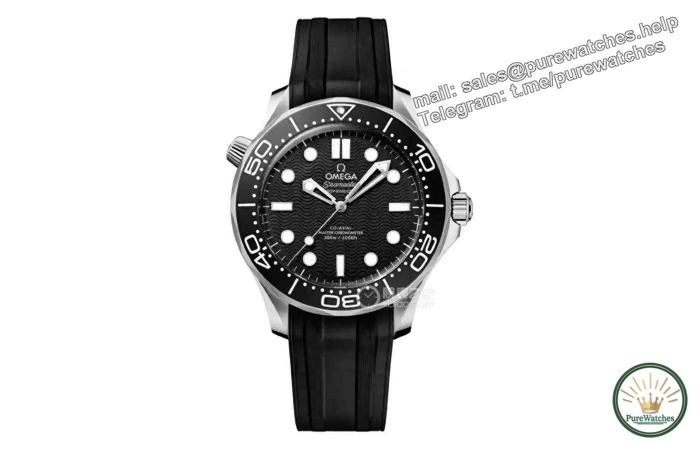 A must-see for black and white lovers! These three watches are low-key and luxurious, and the Omega Seamaster is 300 meters waterproof!