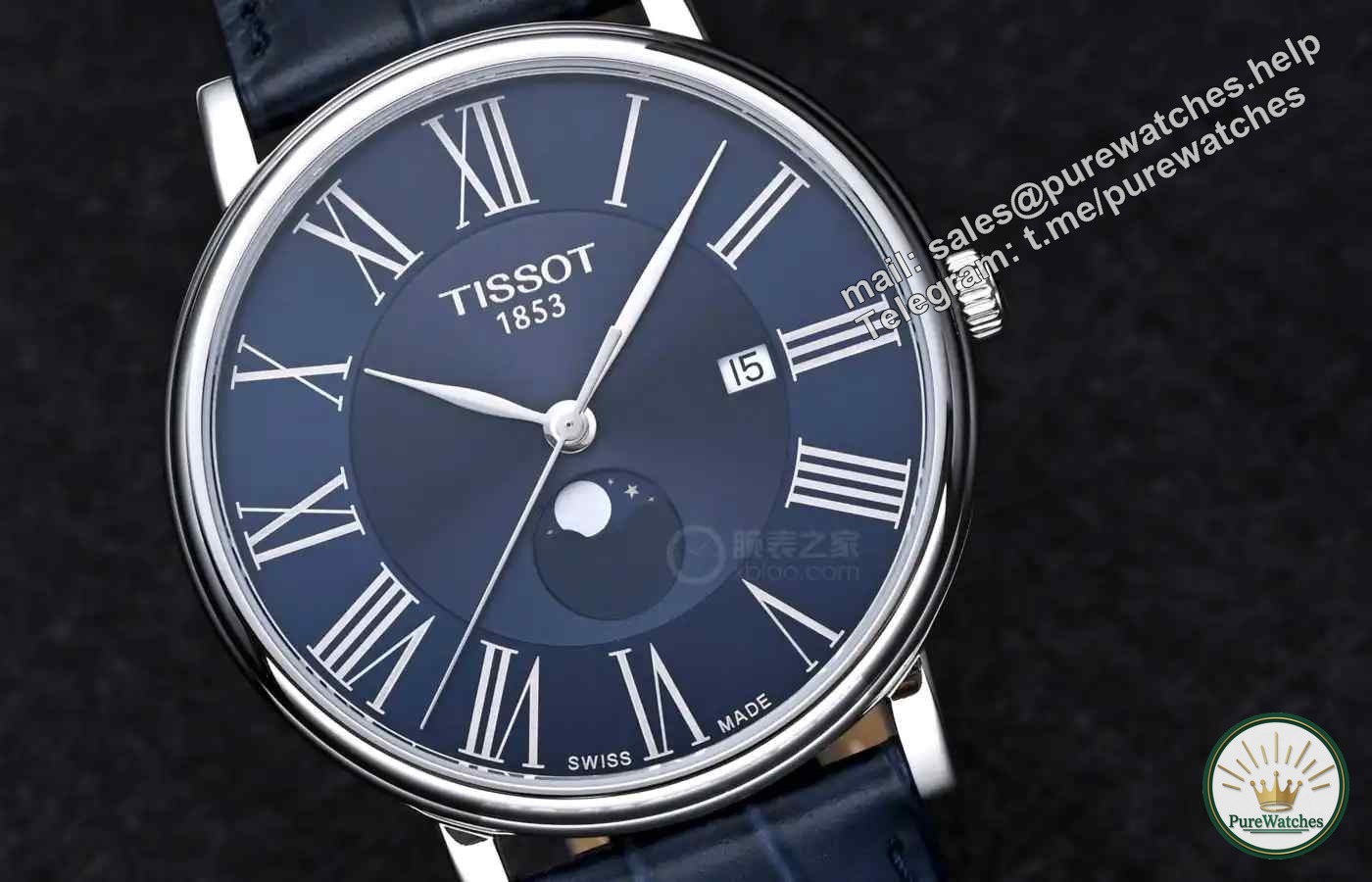 Moon phase romance is within reach! Tissot Carson Zhenme Blue Moon Phase Watch, unlock the beauty of the starry sky for 2,900 yuan!