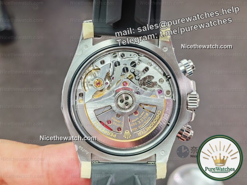 137 grams of perfect weight! In-depth review of VS factory gray rubber, this replica watch makes experts unable to put it down