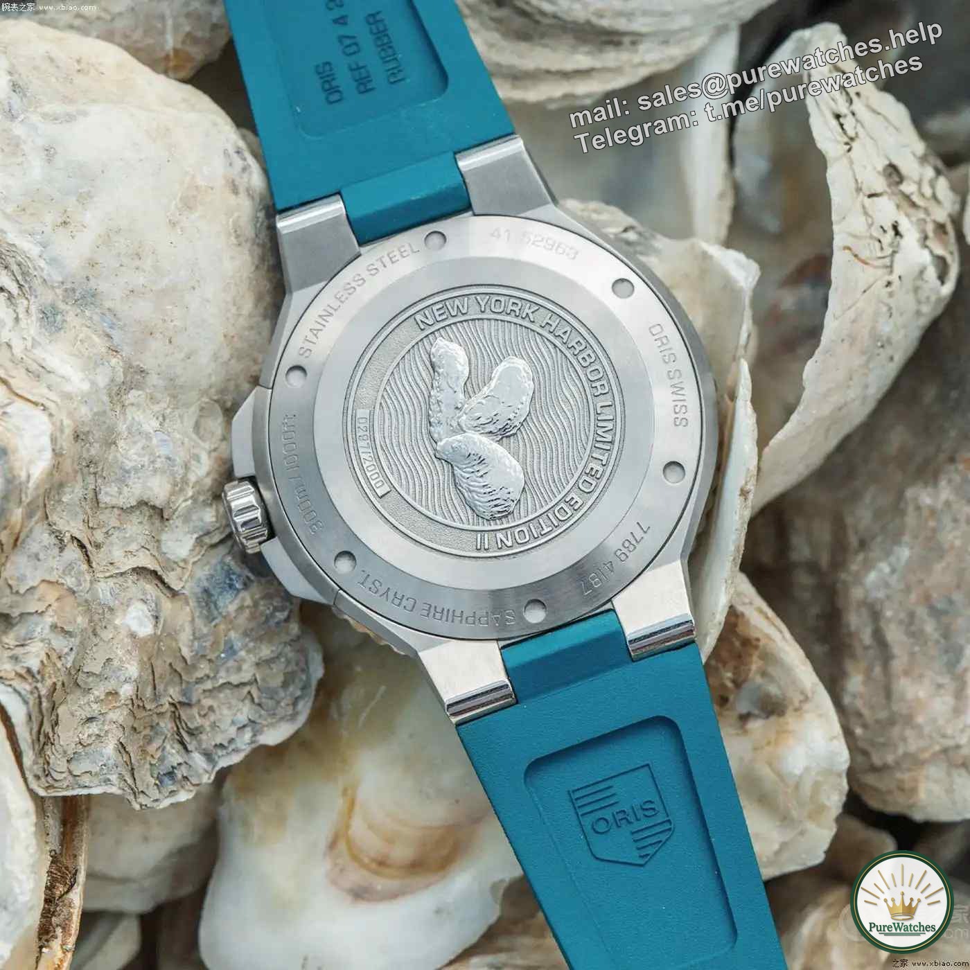 Protect the ocean! Oris New York Harbor limited edition diving watch is on sale, the mother-of-pearl dial is breathtakingly beautiful!