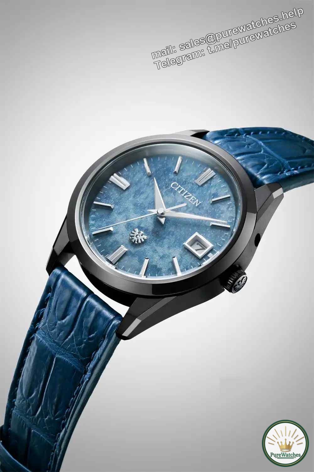 There are only 300 pieces in the world! Citizen Eagle 30th Anniversary Cloud-Dye Watch is on the market, with an annual error of only 5 seconds + each one is unique!