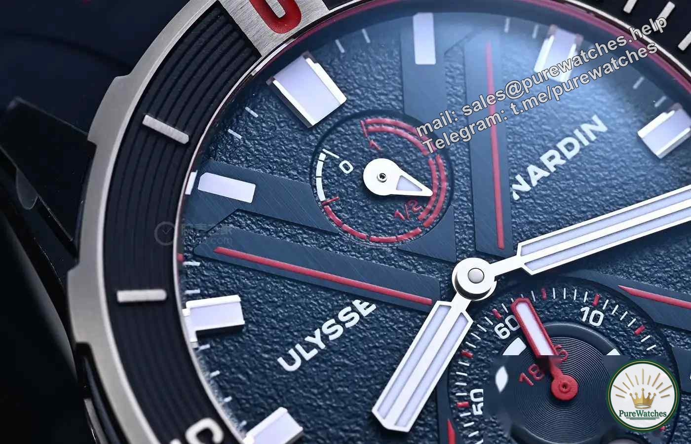 Wear a watch to save the shark! There is a touching mission behind the Ulysse Nardin Diver series hammerhead shark limited edition watch
