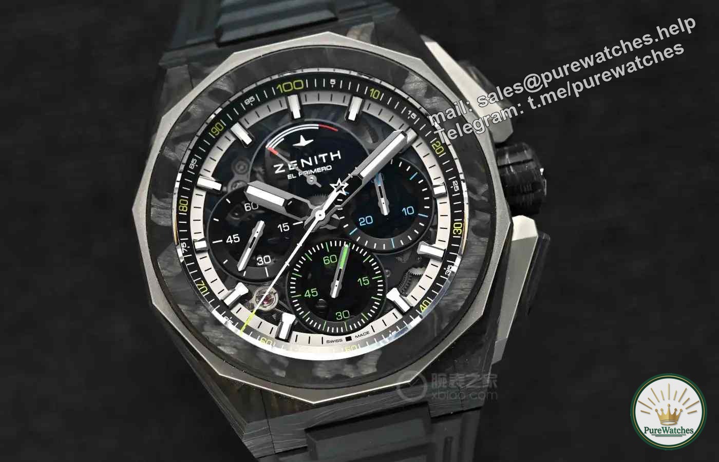 Zenith’s carbon fiber monster is coming! 1/100 second accurate timing, this is the hard-core equipment that high-end players should buy!