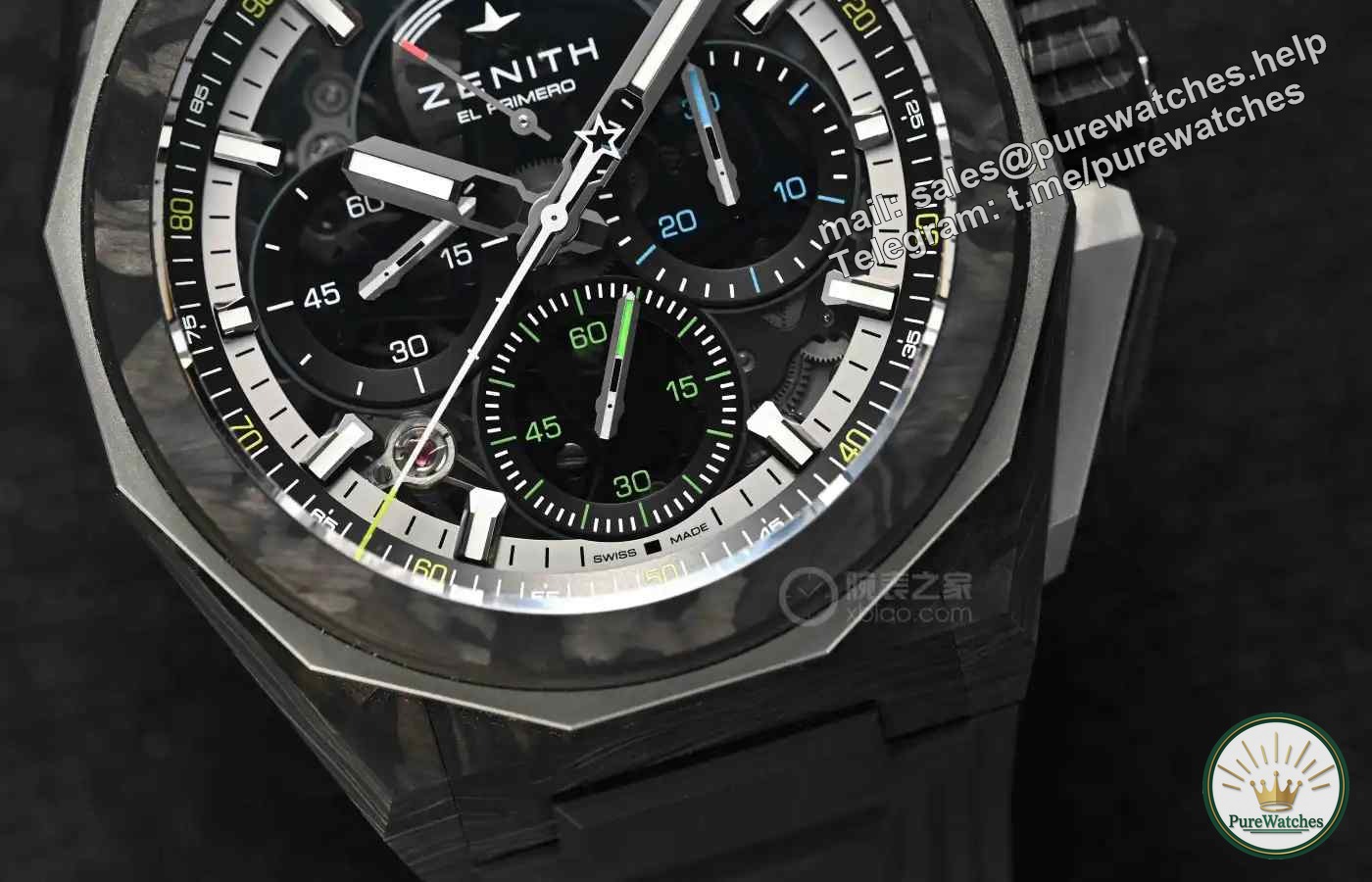 Zenith’s carbon fiber monster is coming! 1/100 second accurate timing, this is the hard-core equipment that high-end players should buy!