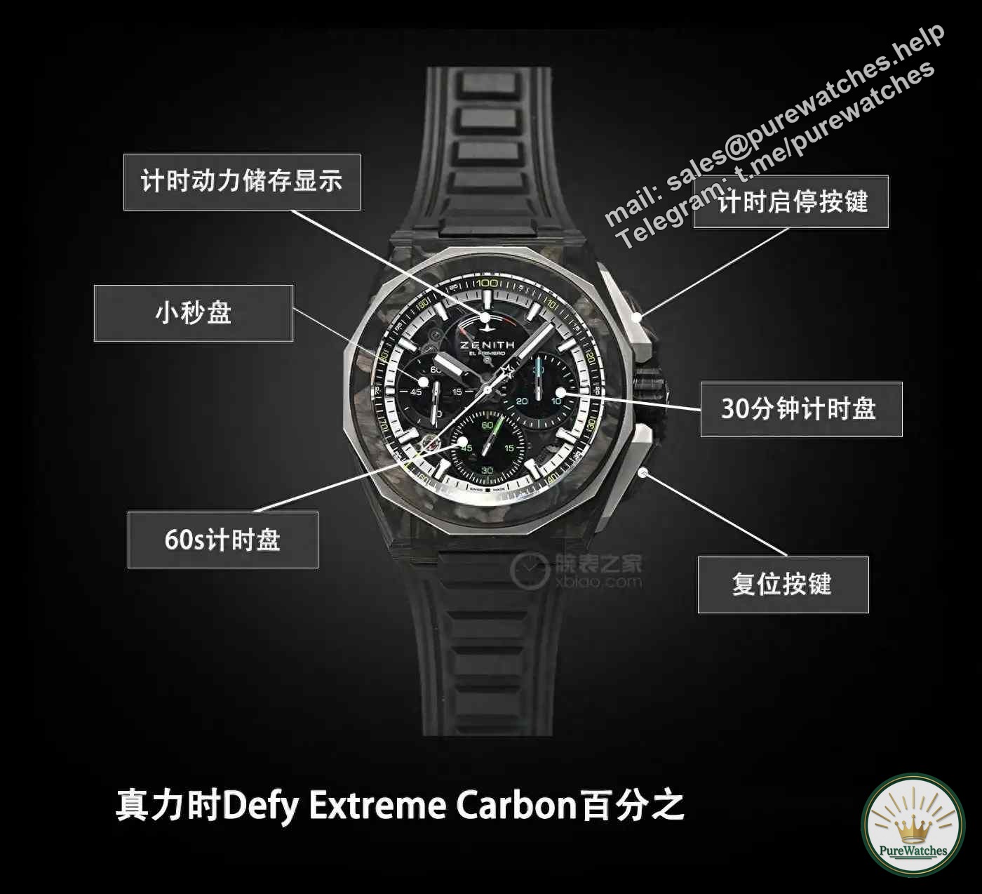 Zenith’s carbon fiber monster is coming! 1/100 second accurate timing, this is the hard-core equipment that high-end players should buy!