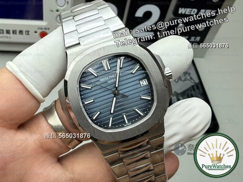 A man’s ultimate dream watch? The 3K factory Patek Philippe Nautilus 5711 is completely disassembled. It’s so thin that it sticks to your wrist, and it’s so bright that it hits the street!