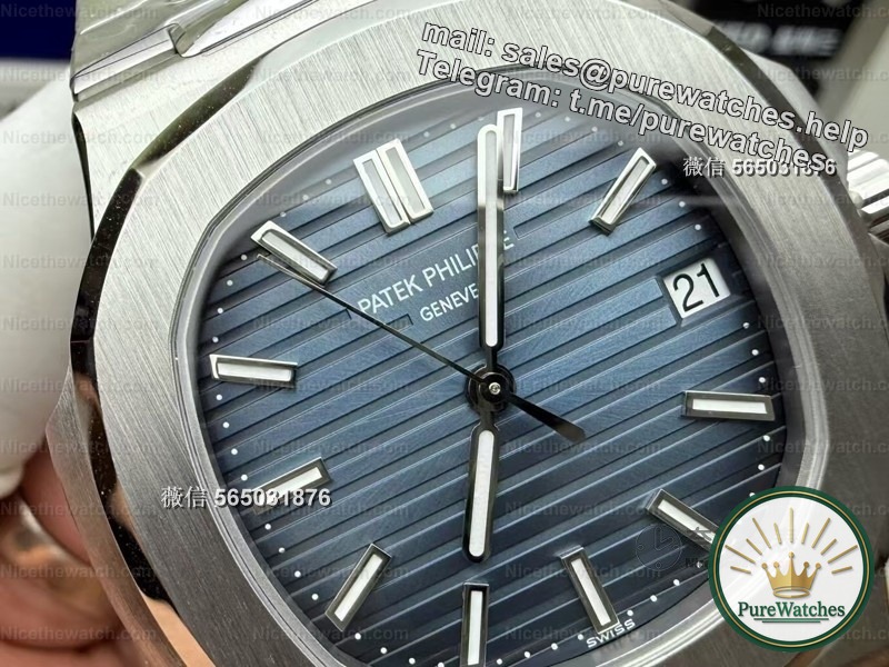 A man’s ultimate dream watch? The 3K factory Patek Philippe Nautilus 5711 is completely disassembled. It’s so thin that it sticks to your wrist, and it’s so bright that it hits the street!