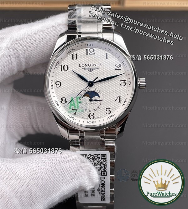 AF factory enlarges its strategy! Actual measurement of 42mm moon phase by a famous craftsman: blued hands + 899.5 movement, the details are perfect for APS?