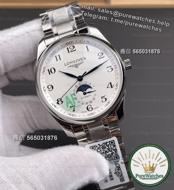 AF factory enlarges its strategy! Actual measurement of 42mm moon phase by a famous craftsman: blued hands + 899.5 movement, the details are perfect for APS?