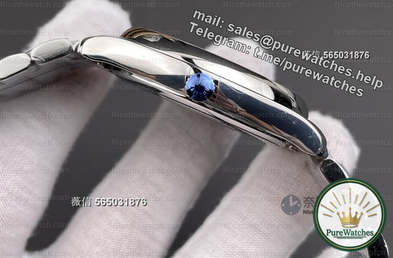 AF factory enlarges its strategy! Actual measurement of 42mm moon phase by a famous craftsman: blued hands + 899.5 movement, the details are perfect for APS?