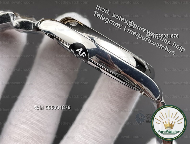 AF factory enlarges its strategy! Actual measurement of 42mm moon phase by a famous craftsman: blued hands + 899.5 movement, the details are perfect for APS?