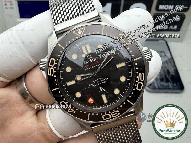 Stop buying old models! Actual test of VS Haima 300 No Time to Die V4 Ultimate Edition: The strap has no solder joints and is as light as if it is not worn at all!