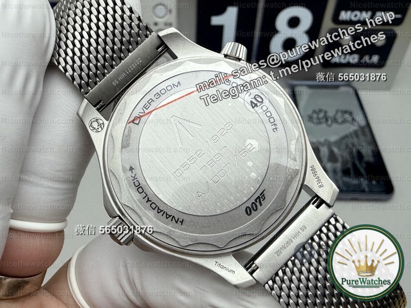 Stop buying old models! Actual test of VS Haima 300 No Time to Die V4 Ultimate Edition: The strap has no solder joints and is as light as if it is not worn at all!