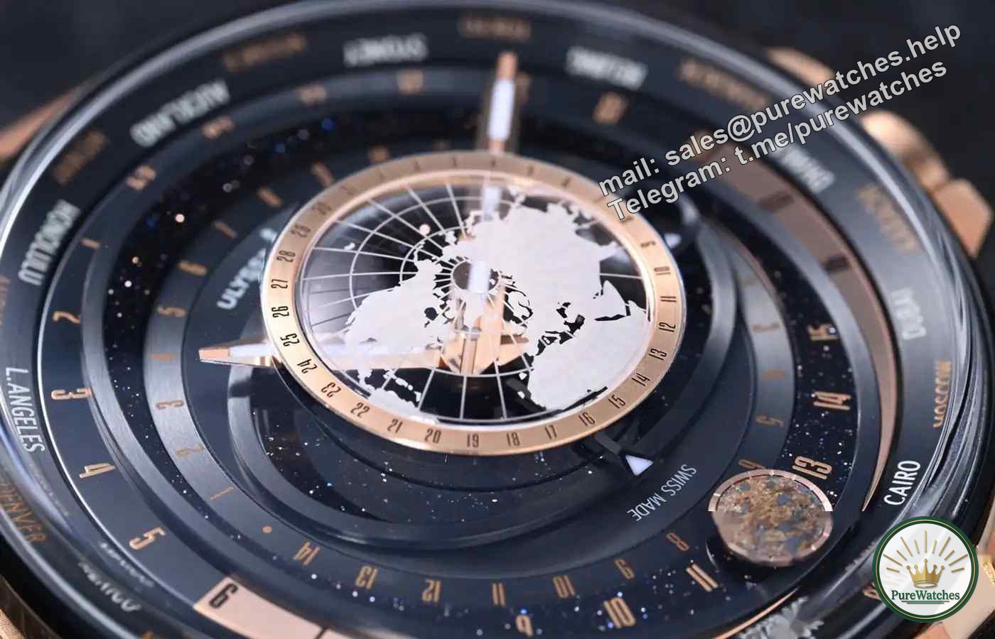 Only 50,000 more! The Ulysse Nardin rose gold Rhapsody of the Moon chronometer is now on the market, limited to 20 pieces!