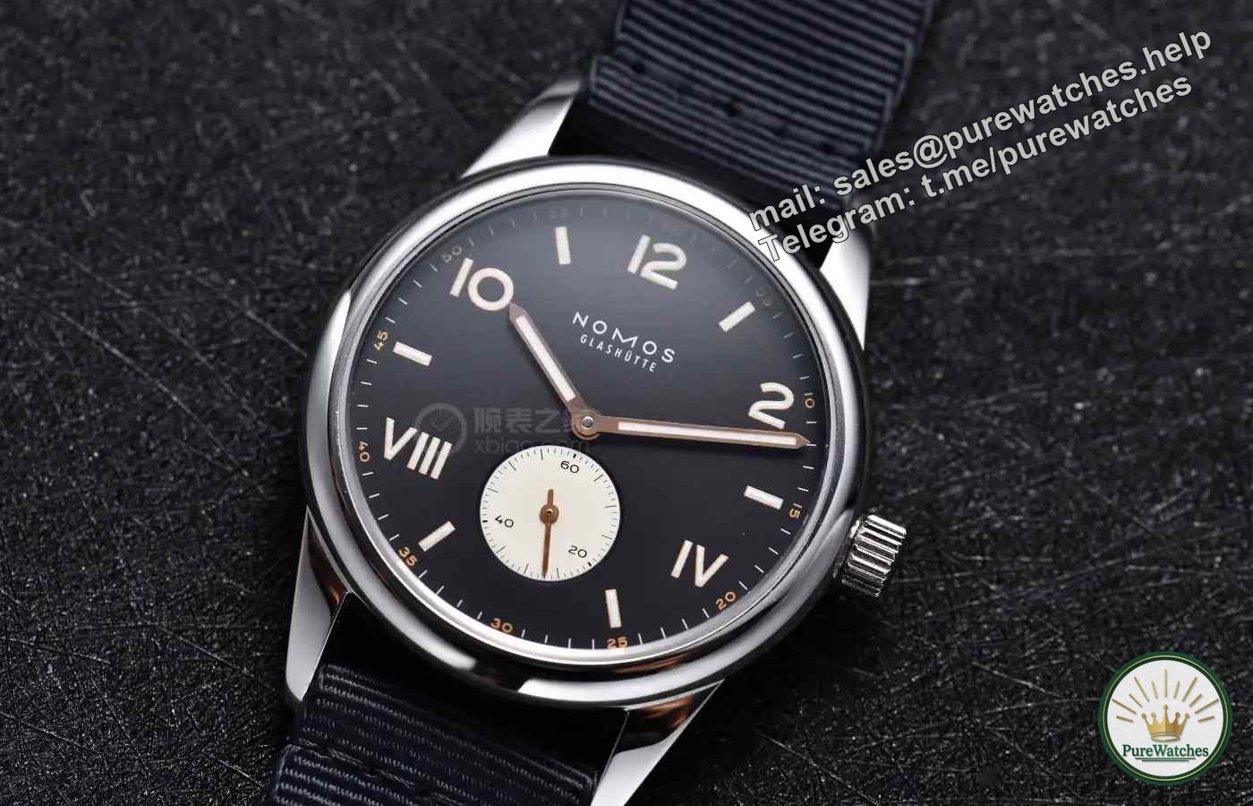 The light of ten thousand yuan of virtue! NOMOS Club minimalist watch, 100 meters waterproof + automatic movement!