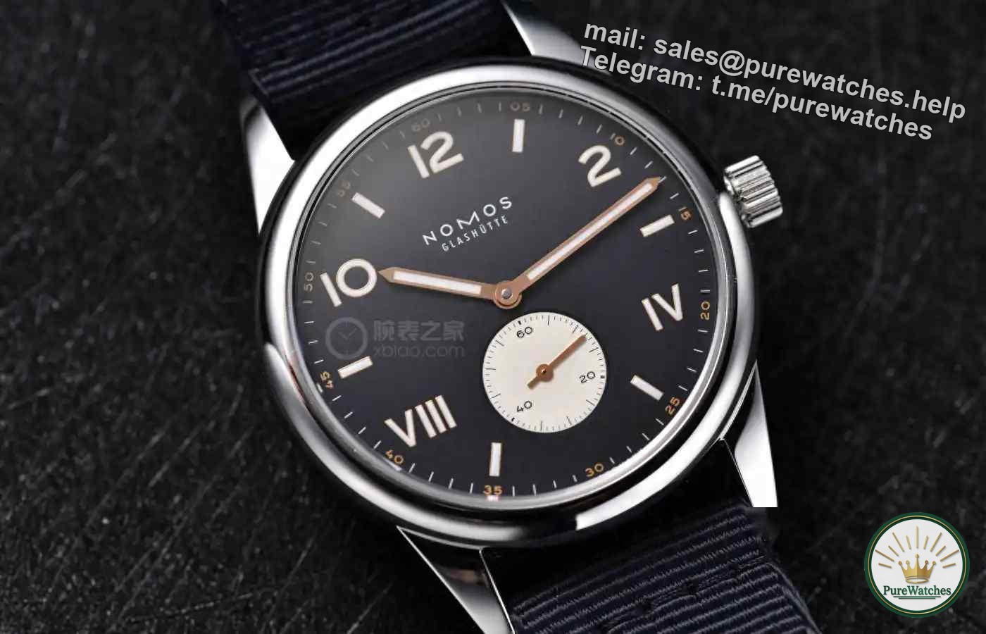 The light of ten thousand yuan of virtue! NOMOS Club minimalist watch, 100 meters waterproof + automatic movement!