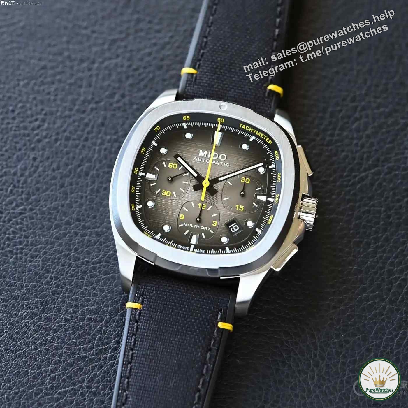 A must-try for retro fans! Mido Helmsman TV Chronograph Watch is launched in two colors, equipped with Caliber 60 movement and priced at only 19,200 yuan
