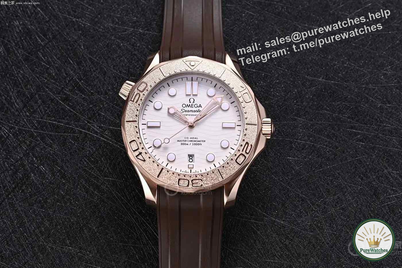 Omega Seamaster precious metal diving watch is launched! Sedna gold and white ceramics have a high-end feel and are perfect for diving and formal wear!