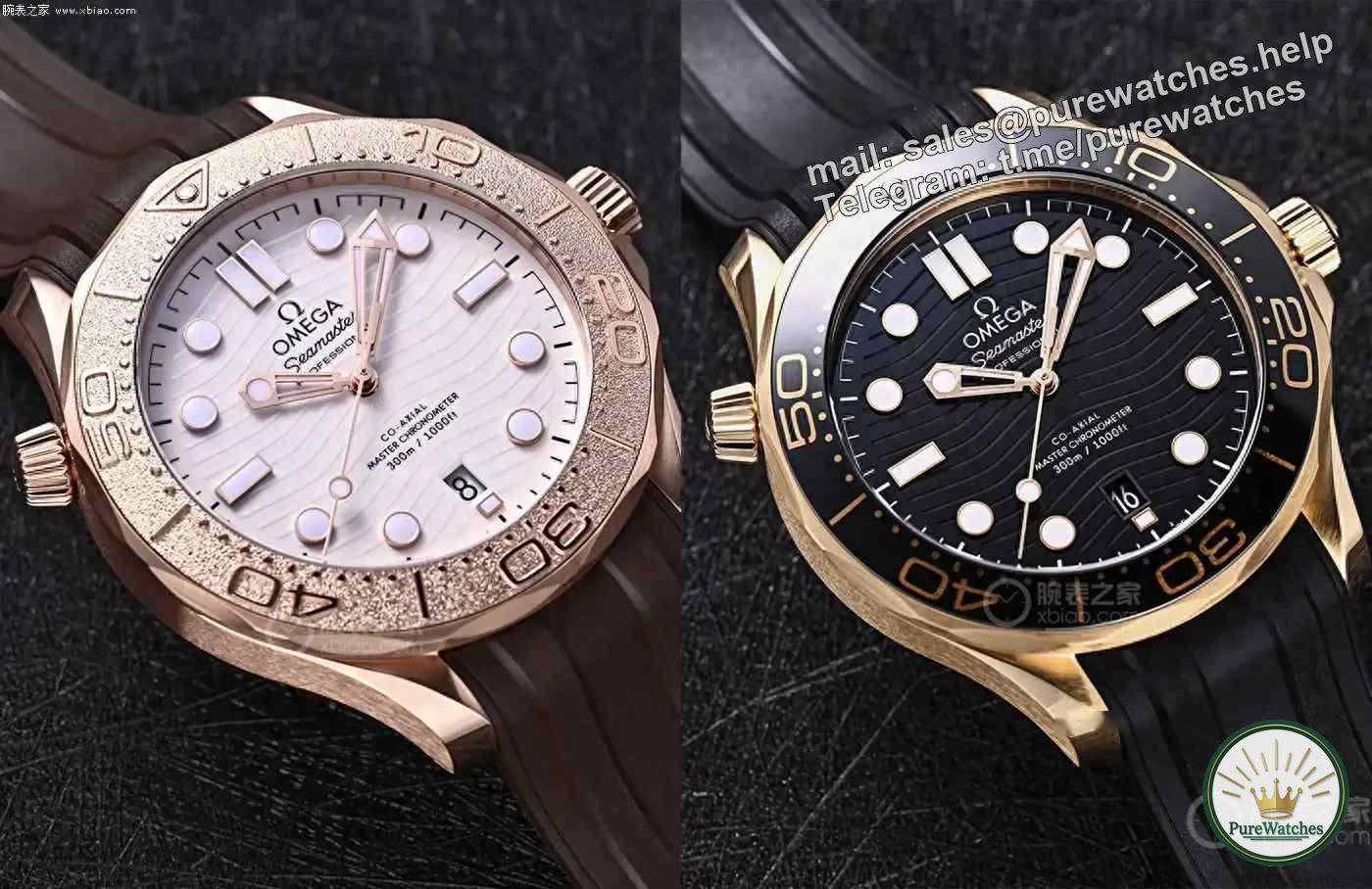 Omega Seamaster precious metal diving watch is launched! Sedna gold and white ceramics have a high-end feel and are perfect for diving and formal wear!