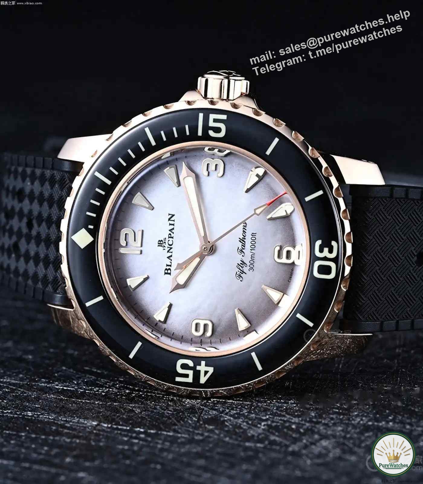 The ultimate choice for girls’ diving watches! Blancpain 38mm Mother-of-Pearl 50 Fathoms is on the market, Rolex Submariner is no longer popular!