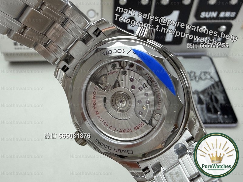 Say goodbye to glue splints! Actual measurement of the Omega Seamaster 300 integrated 8800 movement: the travel time is accurate and does not need to be repaired. Watch friends said “close your eyes and enter”!