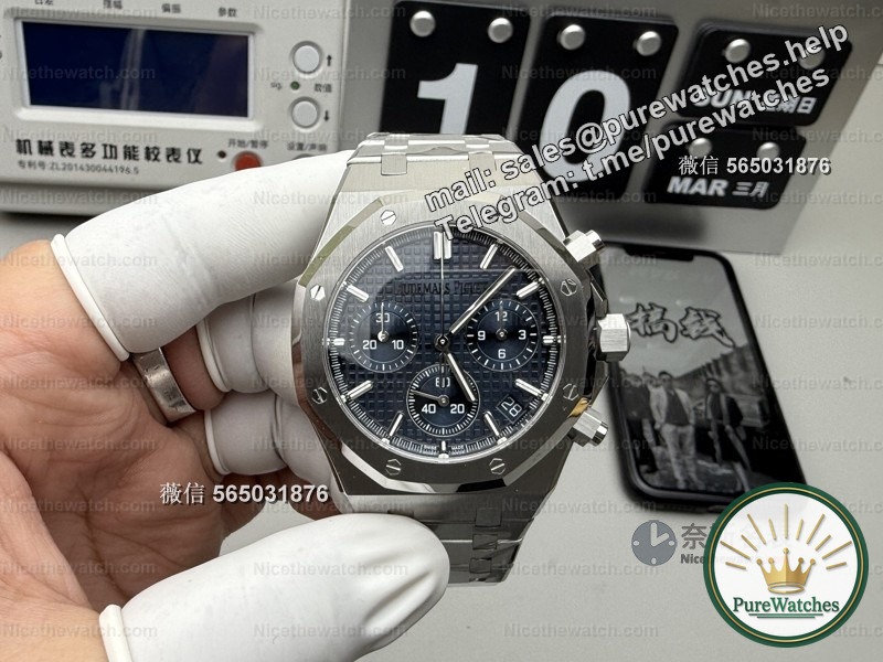 Blue noodles and green noodles are all going crazy! APS Steel King 26240 real flyback was exposed, the 4401 integrated movement is so top-notch, watch friends called it “original grade”!
