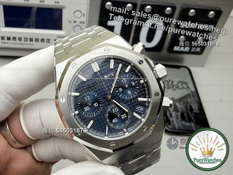Blue noodles and green noodles are all going crazy! APS Steel King 26240 real flyback was exposed, the 4401 integrated movement is so top-notch, watch friends called it “original grade”!