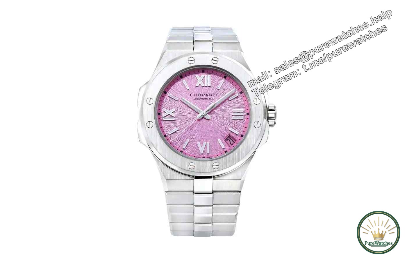 It looks so cool on boys too! Three high-end pink watches recommended, a list of popular Omega, Chopard, and Oris models