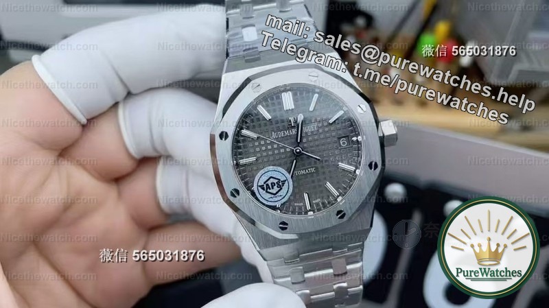 My little wrist is saved! APS Steel King 37mm gray plate 15450 ultimate version has been exposed. The light and shadow plate pattern is so beautiful that it can make people sleepless!