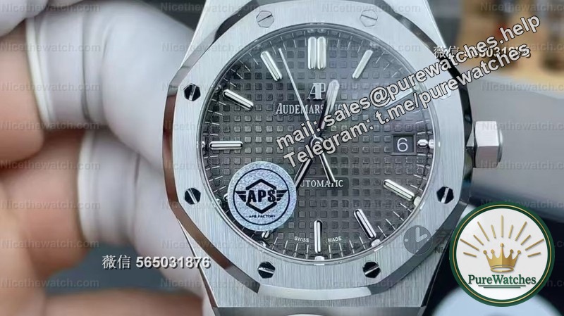 My little wrist is saved! APS Steel King 37mm gray plate 15450 ultimate version has been exposed. The light and shadow plate pattern is so beautiful that it can make people sleepless!