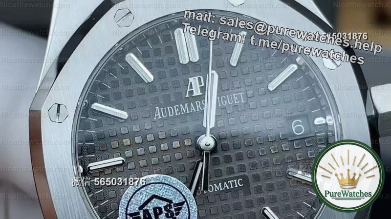 My little wrist is saved! APS Steel King 37mm gray plate 15450 ultimate version has been exposed. The light and shadow plate pattern is so beautiful that it can make people sleepless!