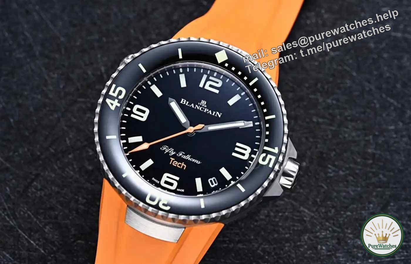 Blancpain Fifty Fathoms Tech diving watch is launched! Professional equipment instantly becomes a daily trendy item, a must-have for diving fans!