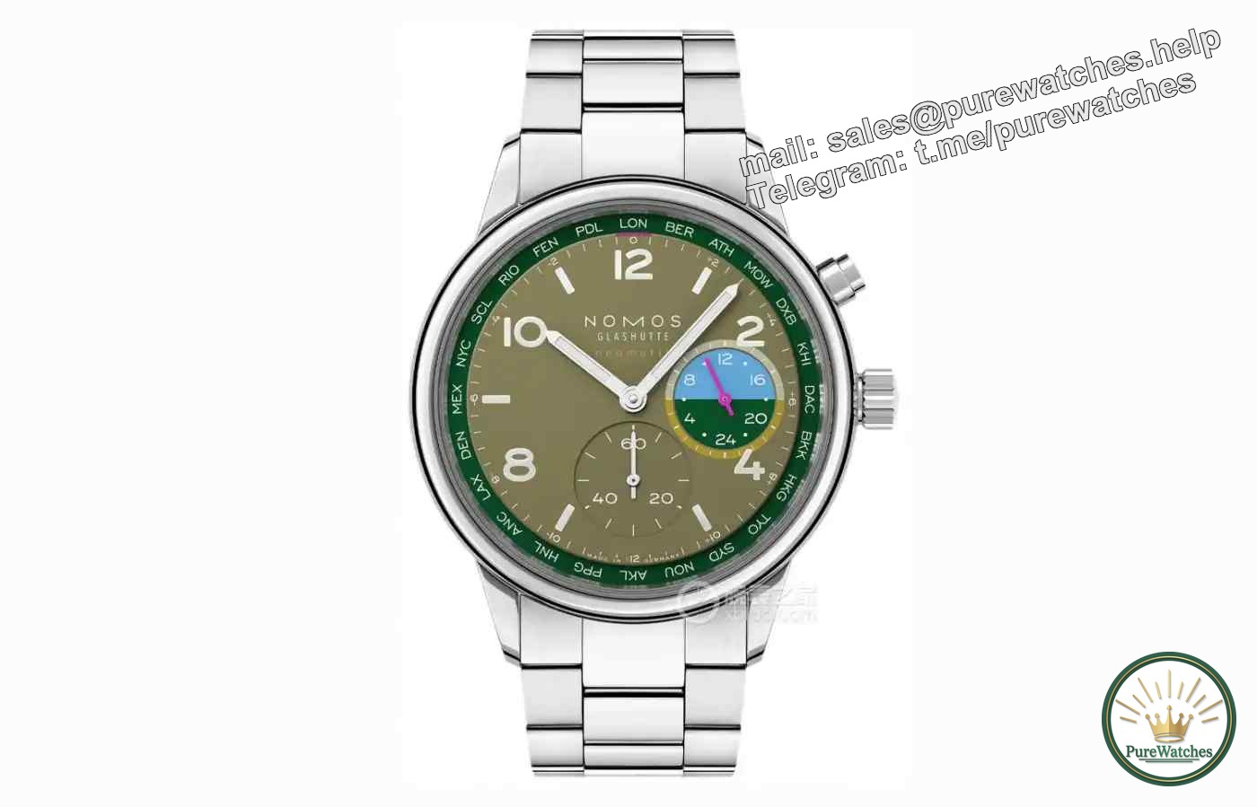 Recommended TOP3 military green watches! Breitling/TAG Heuer/NOMOS, this summer’s most fashionable matching artifacts