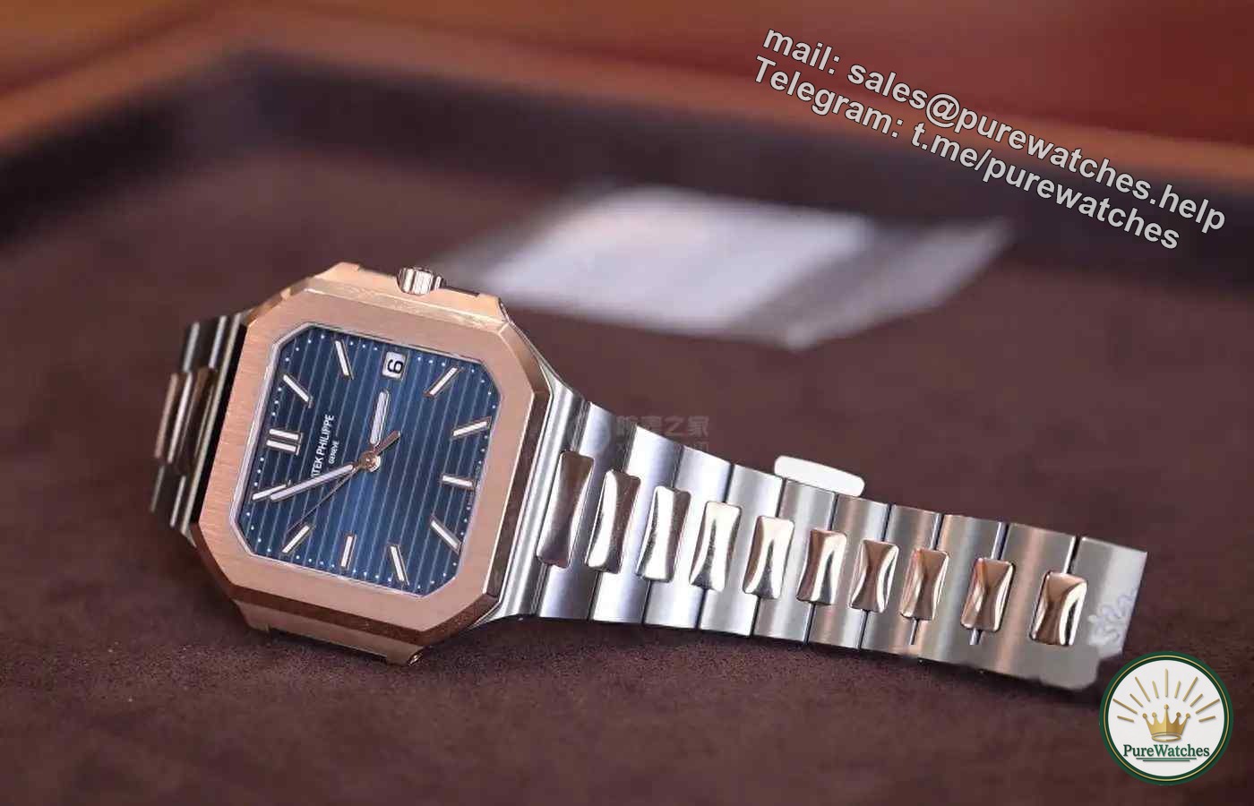 Actual test of 550,000 gold Cubitus: a square watch ceiling more eye-catching than a nautilus, a new identity symbol on men’s wrists!